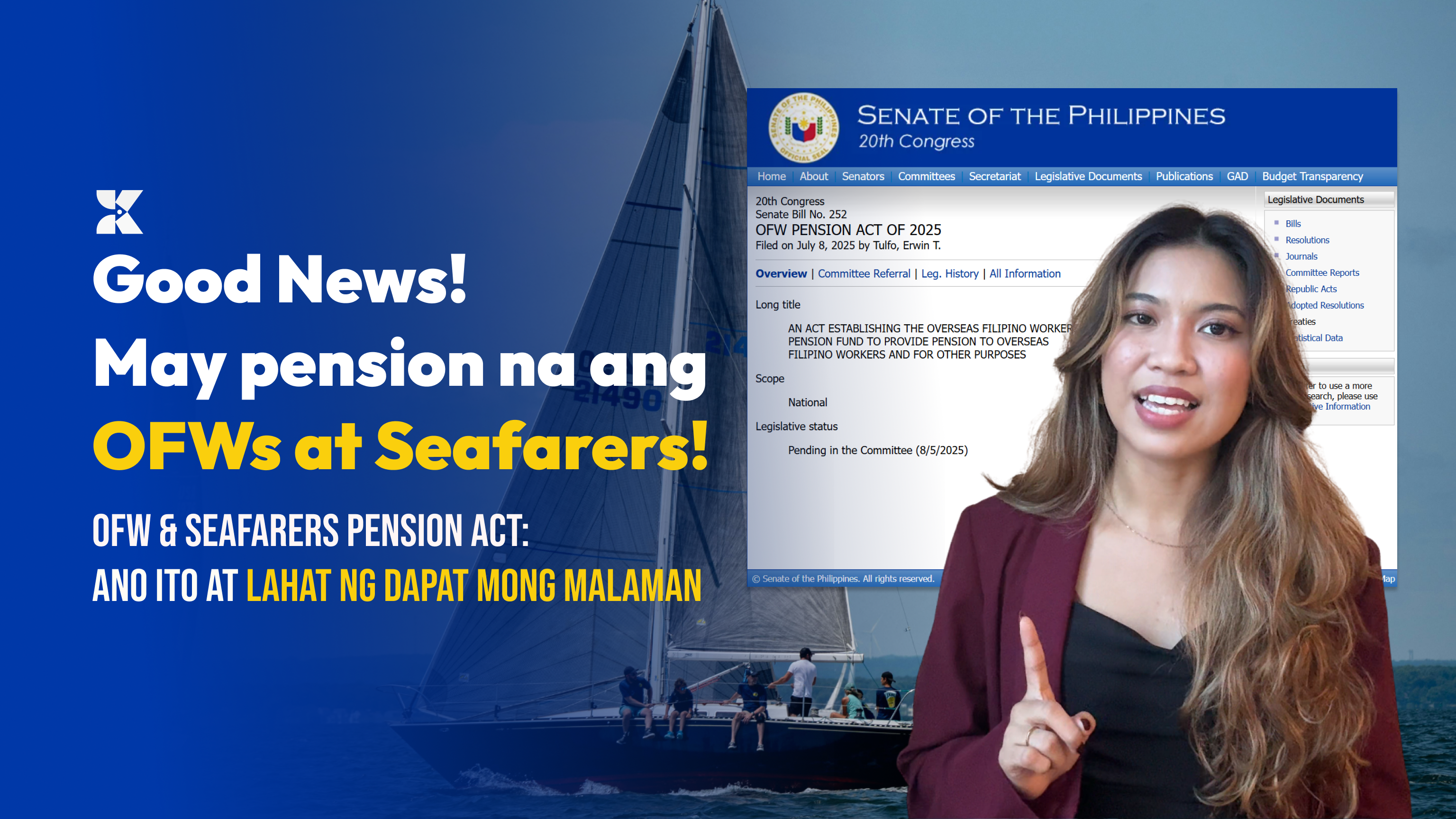 OFW & Seafarers Pension Act: Isang Panalo Para sa Kinabukasan